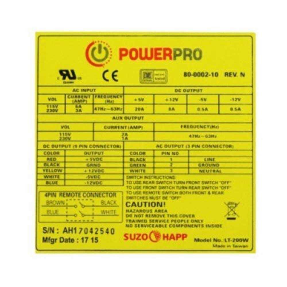 Suzo-Happ Power Pro Dual Switch Power Supply - Cheap Fitting