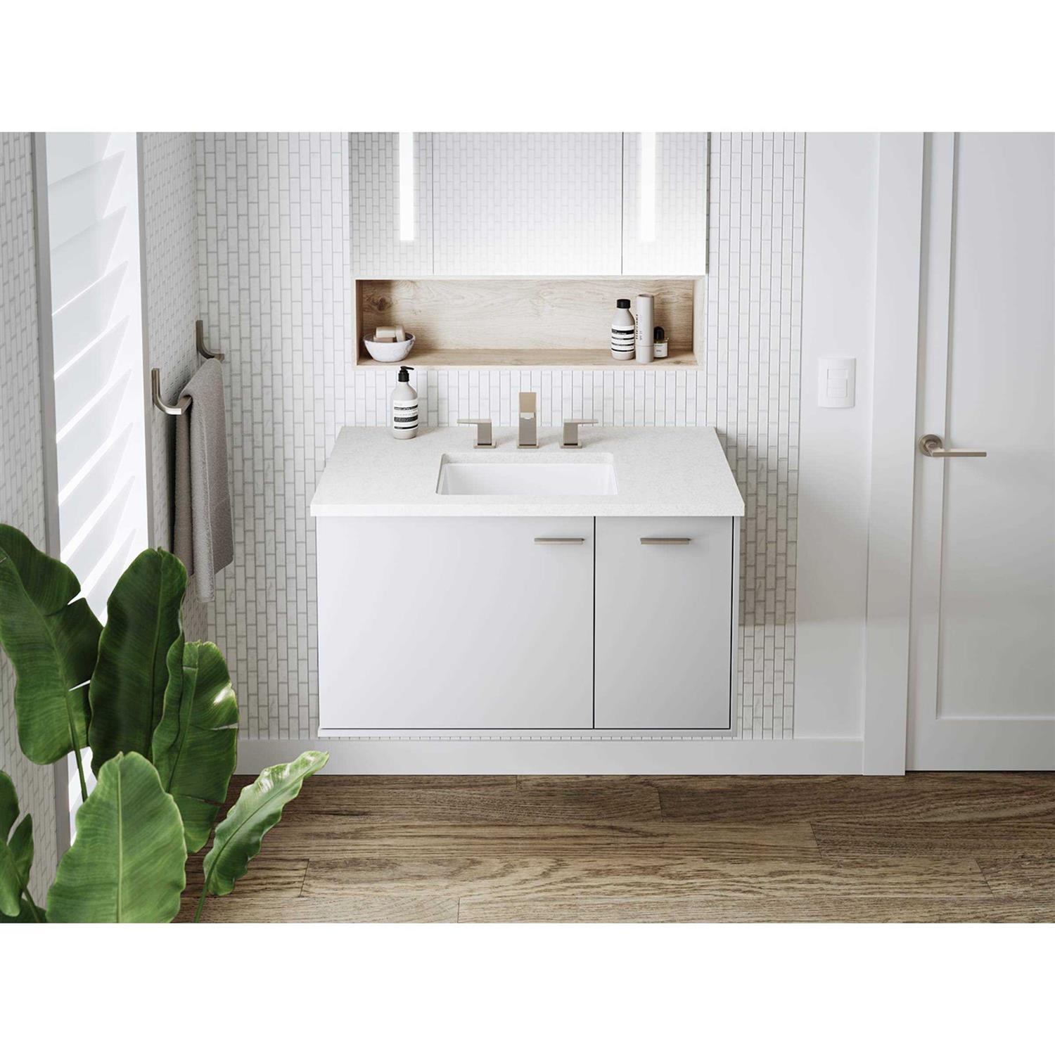 KOHLER Verticyl Square Undermount Bathroom Sink - Cheap Fitting