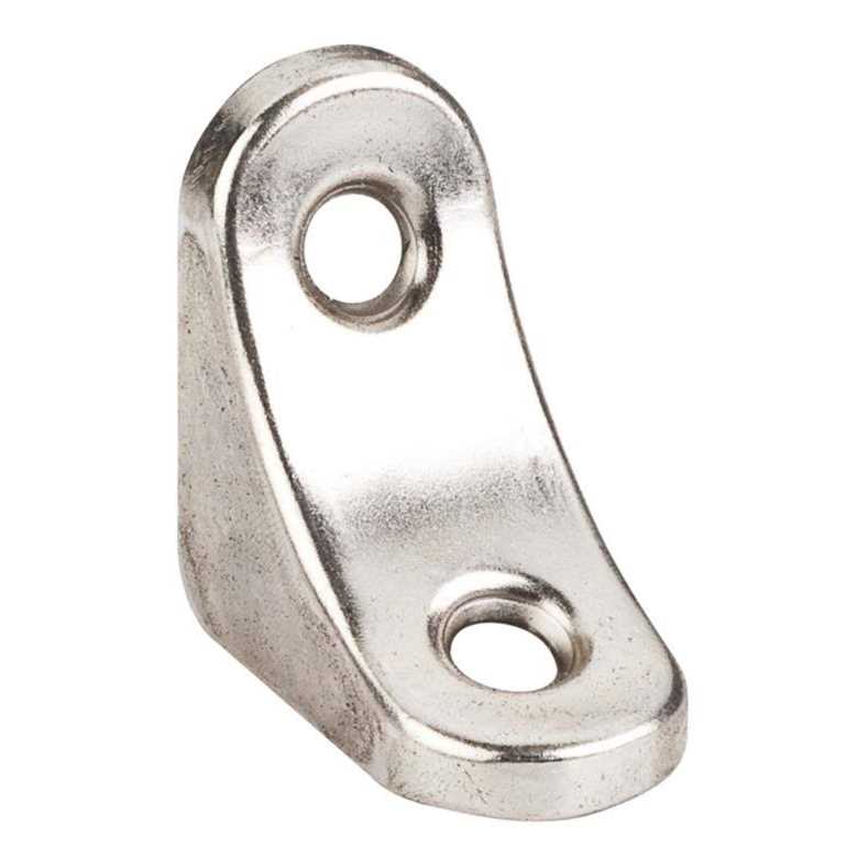 Hardware Resources 1965AC 1-3/8 x 1-3/8 x 3/4 Antique Copper Church Pew Bracket - Cheap Fitting