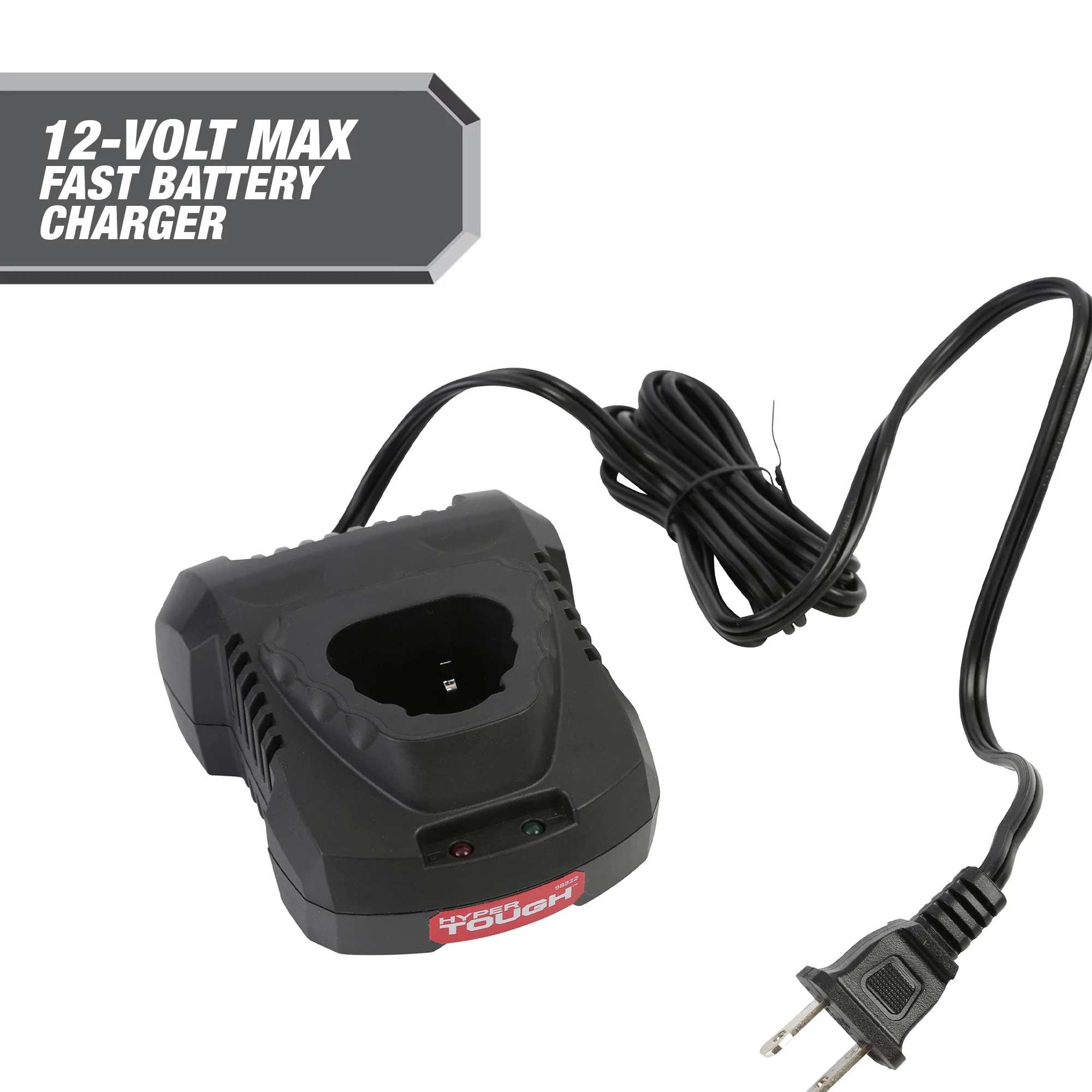 Hyper Tough 12-Volt 4 Ah Battery Plus Fast Charger, 98822 - Cheap Fitting