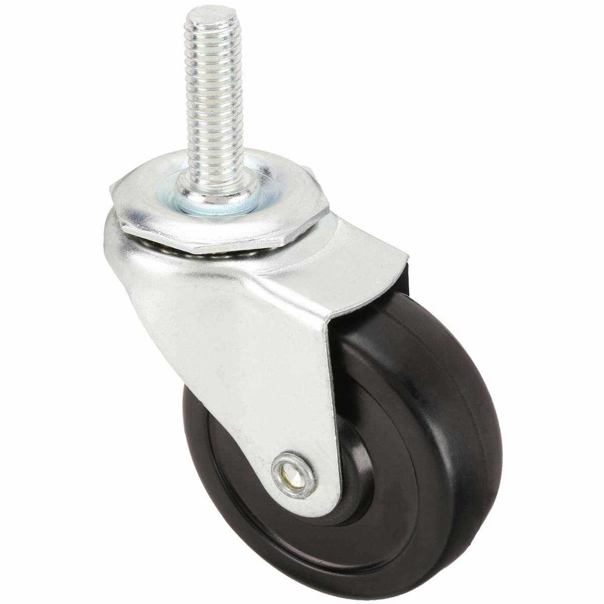 ZORO SELECT NSF-Listed Sanitary Threaded Stem Caster 20tm49 - Cheap Fitting