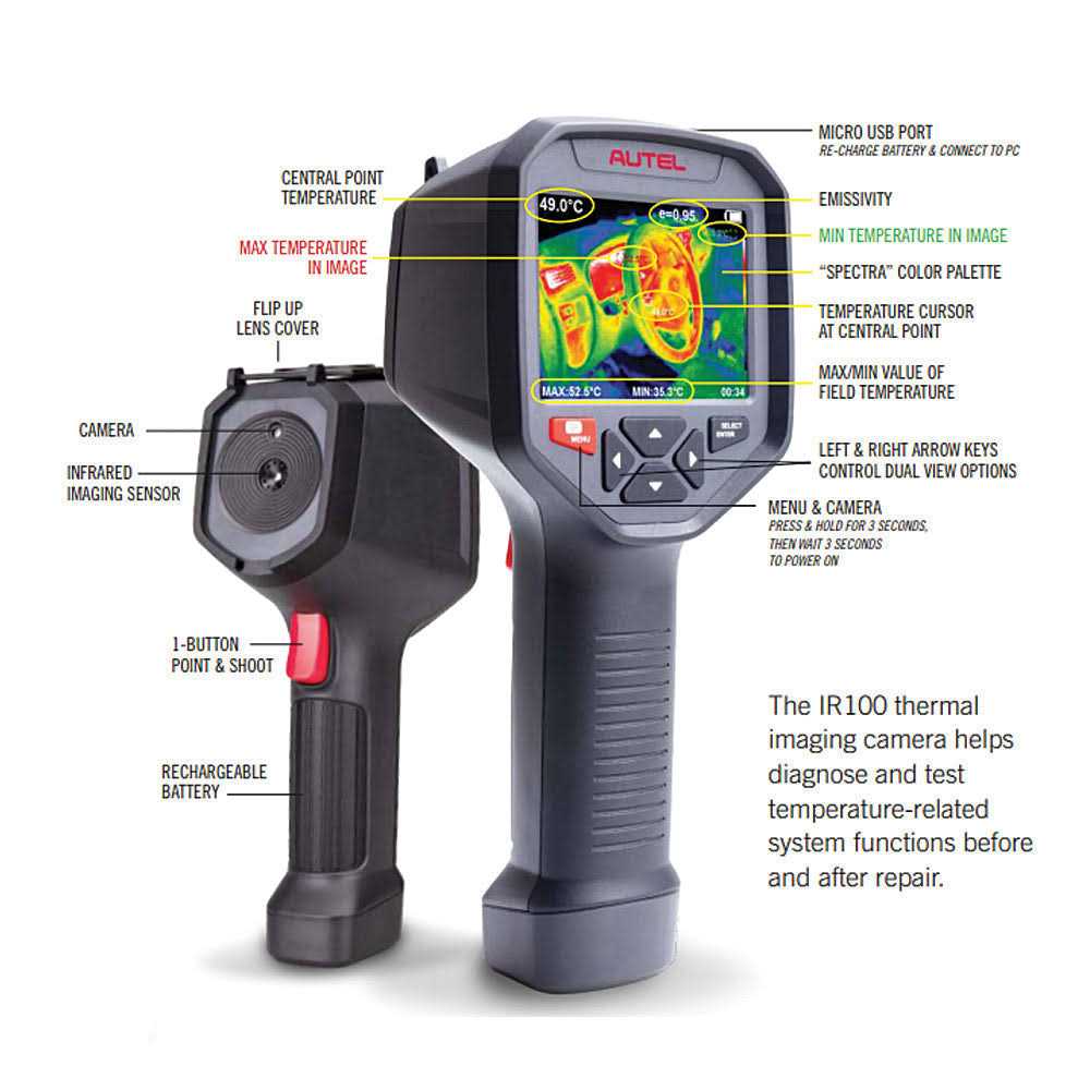 Autel IR100 MaxiIRT Thermal Imaging Camera - Cheap Fitting