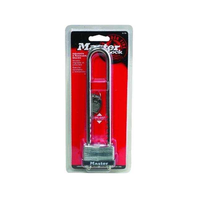 Master Lock 517d Laminated Padlock, 1.75 x 7 - Cheap Fitting