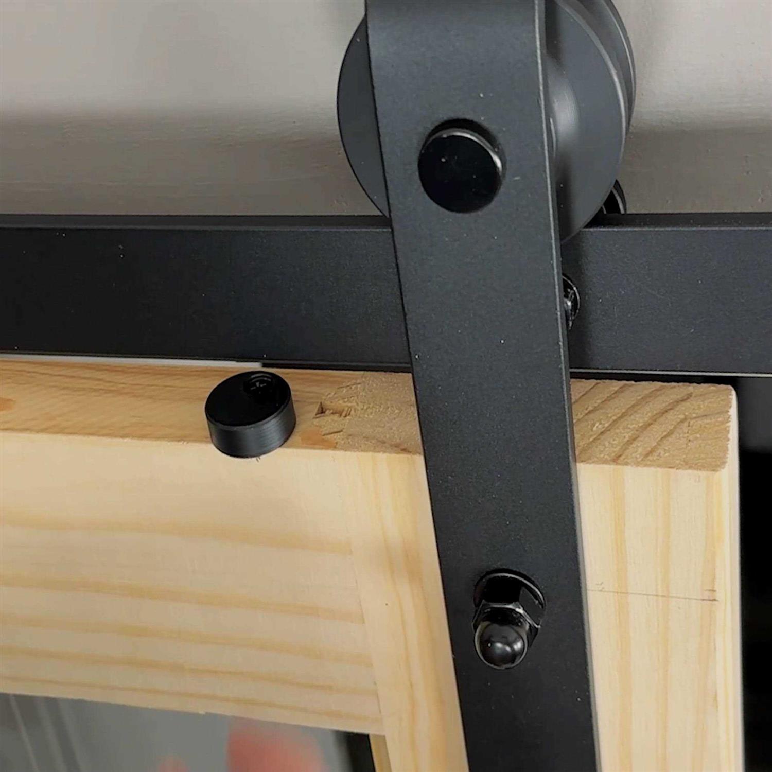 Würth Flat-tip Design Single Door Sliding Track Barn Door Hardware Kit - Cheap Fitting