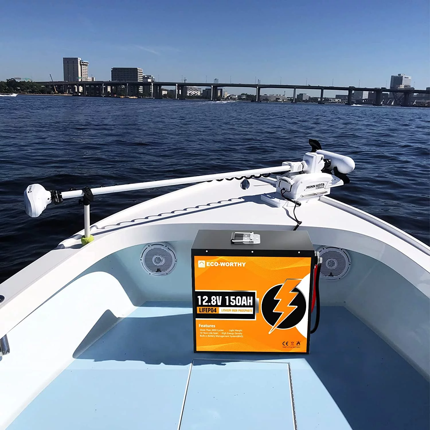 Eco-Worthy 12V 20AH Lithium Battery LiFePO4 Battery Deep Cycle for Outdoor Camping RV Boat Solar System - Cheap Fitting