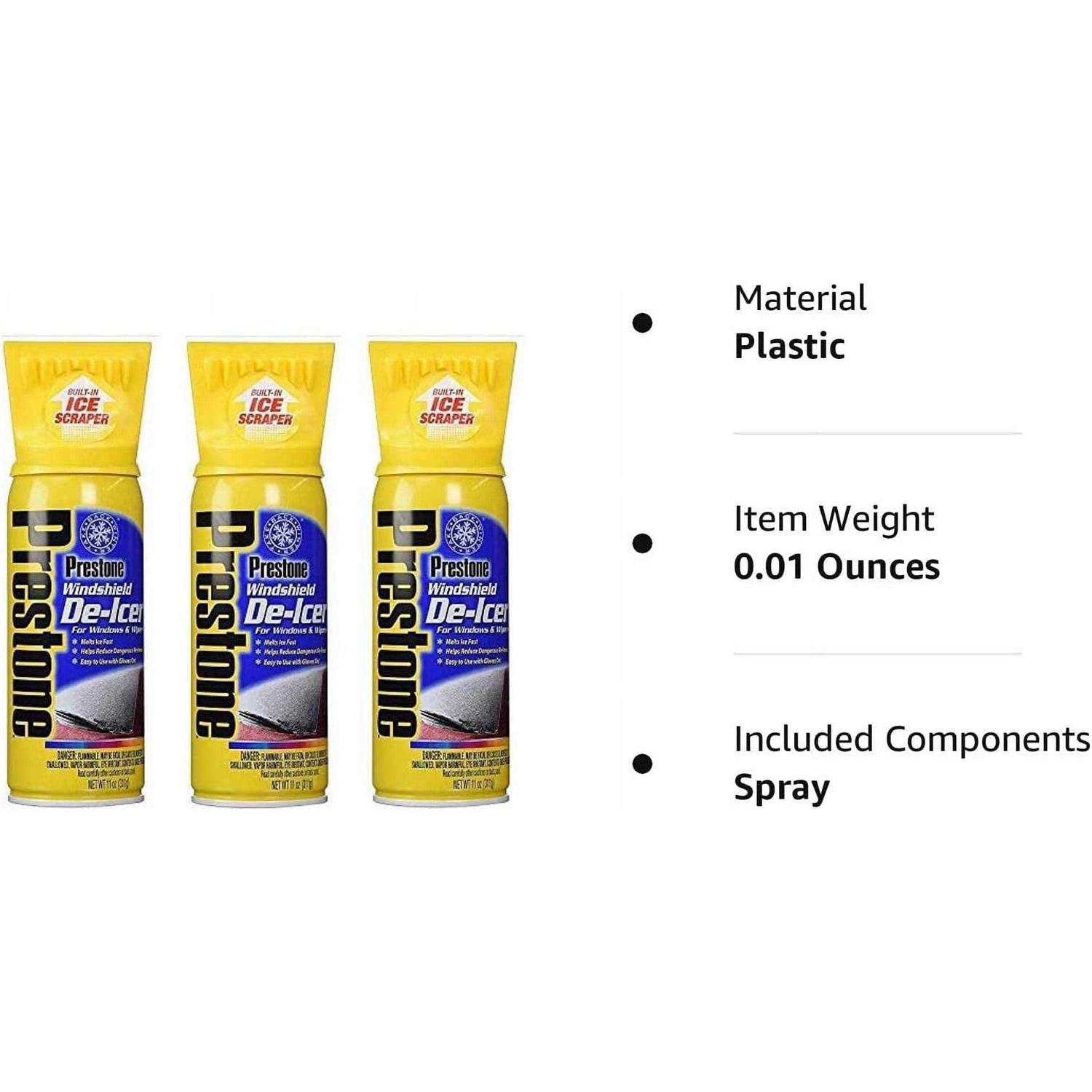 Prestone Windshield De-Icer - Cheap Fitting