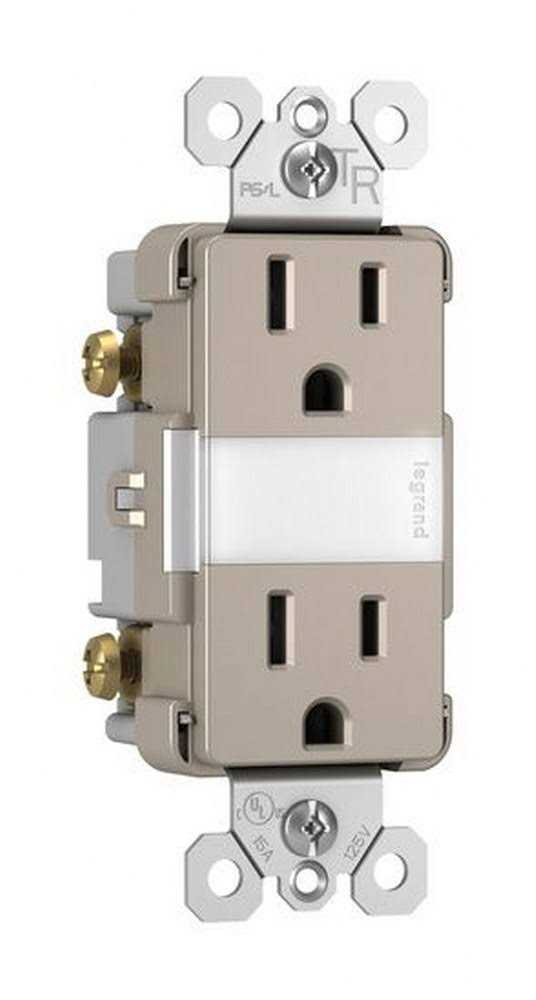 Legrand Group NTL885TRBKCC6 Radiant Outlet w/ Night Light - Cheap Fitting