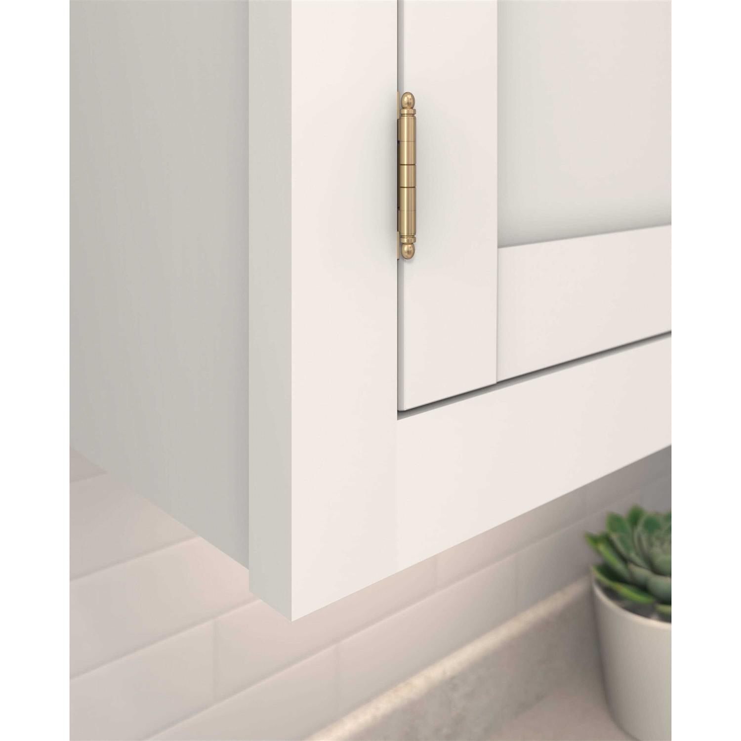 Amerock Pk3180tb Functional Hardware Full Inset Wrap Cabinet Door Hinge - Cheap Fitting