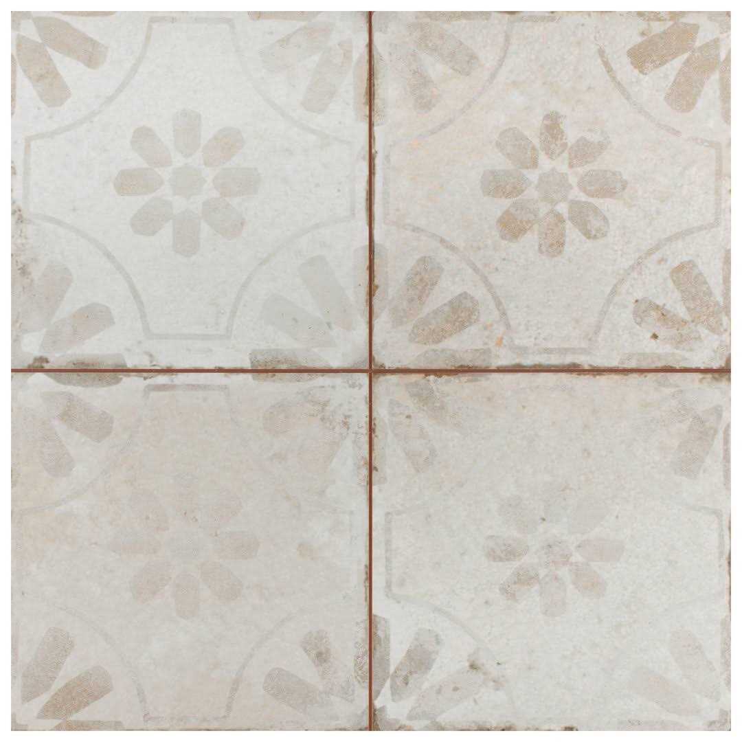 Merola Tile Kings Blume Ceramic Floor and Wall Tile - Cheap Fitting