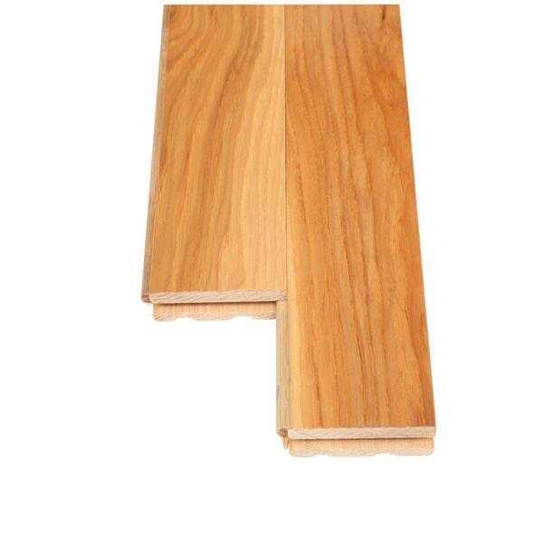 Bruce Hickory Rustic Natural 3/4 in. Thick x Wide x Varying Length Solid Hardwood Flooring - Cheap Fitting