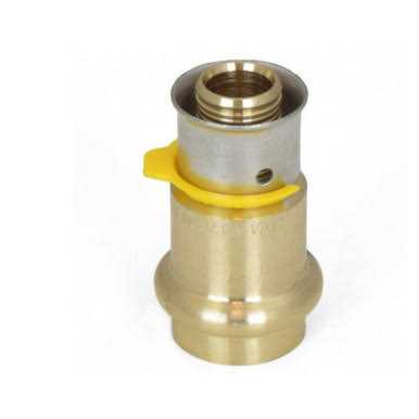 Viega 1/2 in. PEX Press x ProPress Adapter 99620 - Cheap Fitting