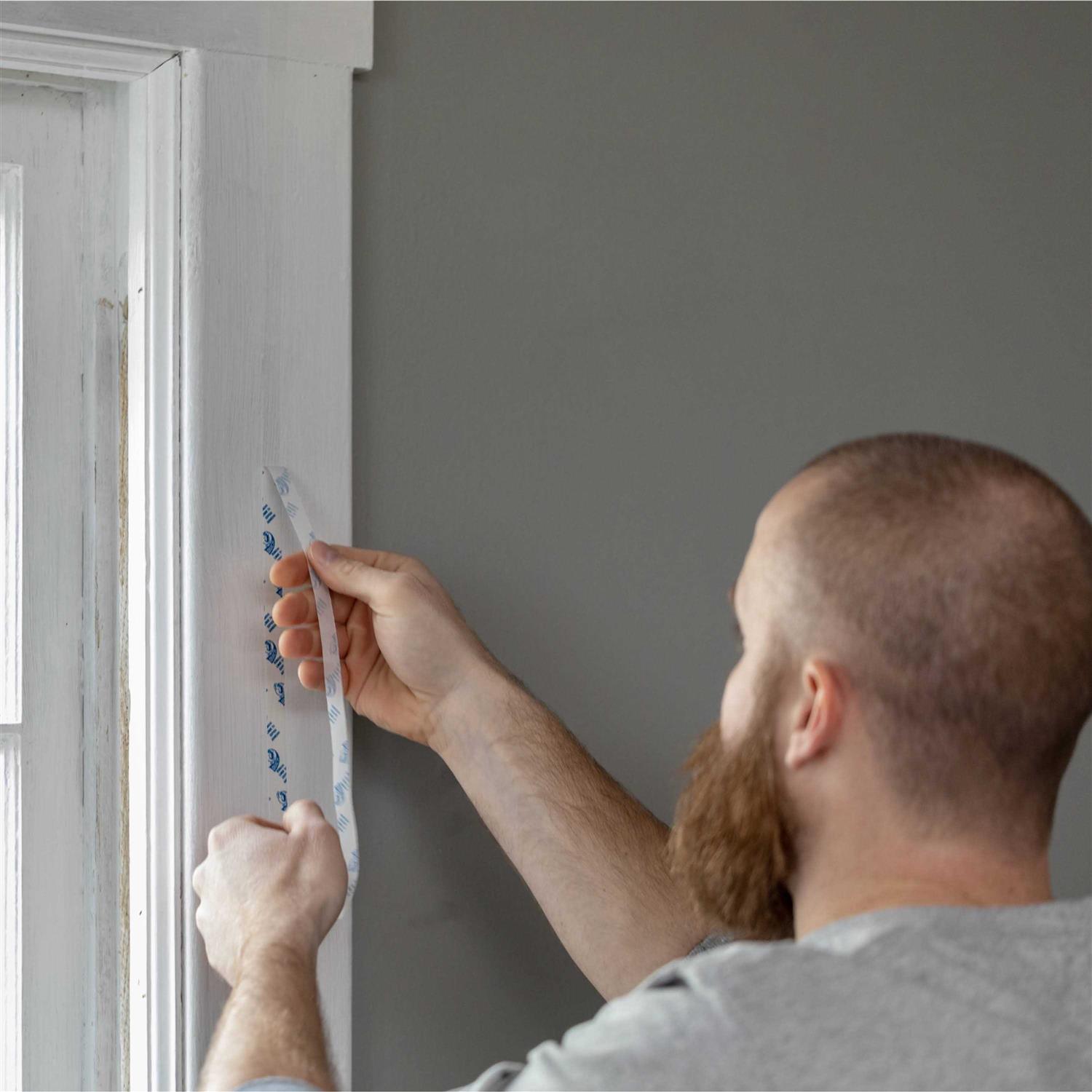 Duck Max Strength Heavy Duty Insulating Film for Patio Door/Extra Large Window - Cheap Fitting