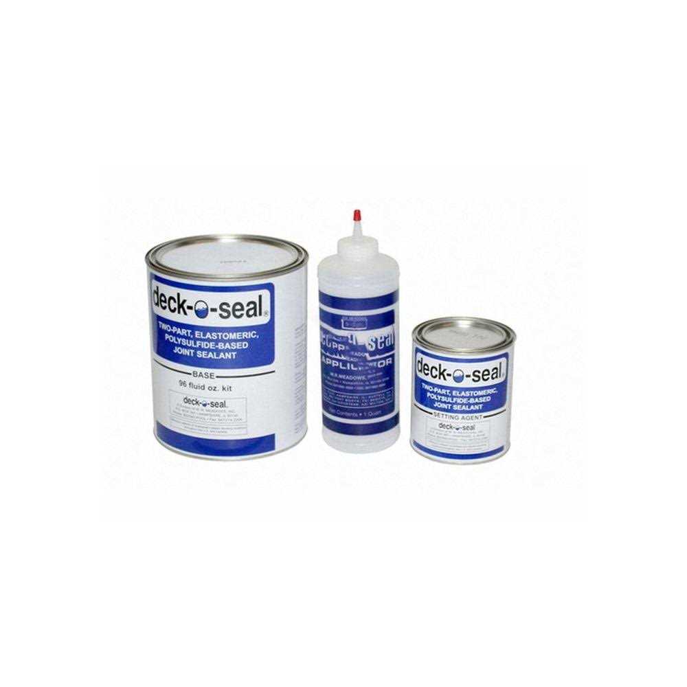 Deck-O-Seal Pour Grade 96oz Tan 4701033 - Cheap Fitting