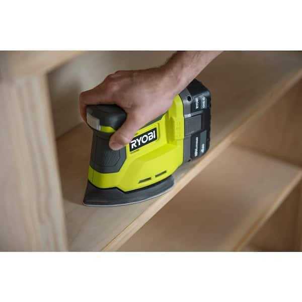 Ryobi 99-Piece 5-1/2 in. Corner Cat Sand Paper Assortment Set - Cheap Fitting