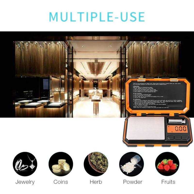 Fuzion Digital Pocket Scale 200g x 0.01g Jewelry Gram Scale - Cheap Fitting