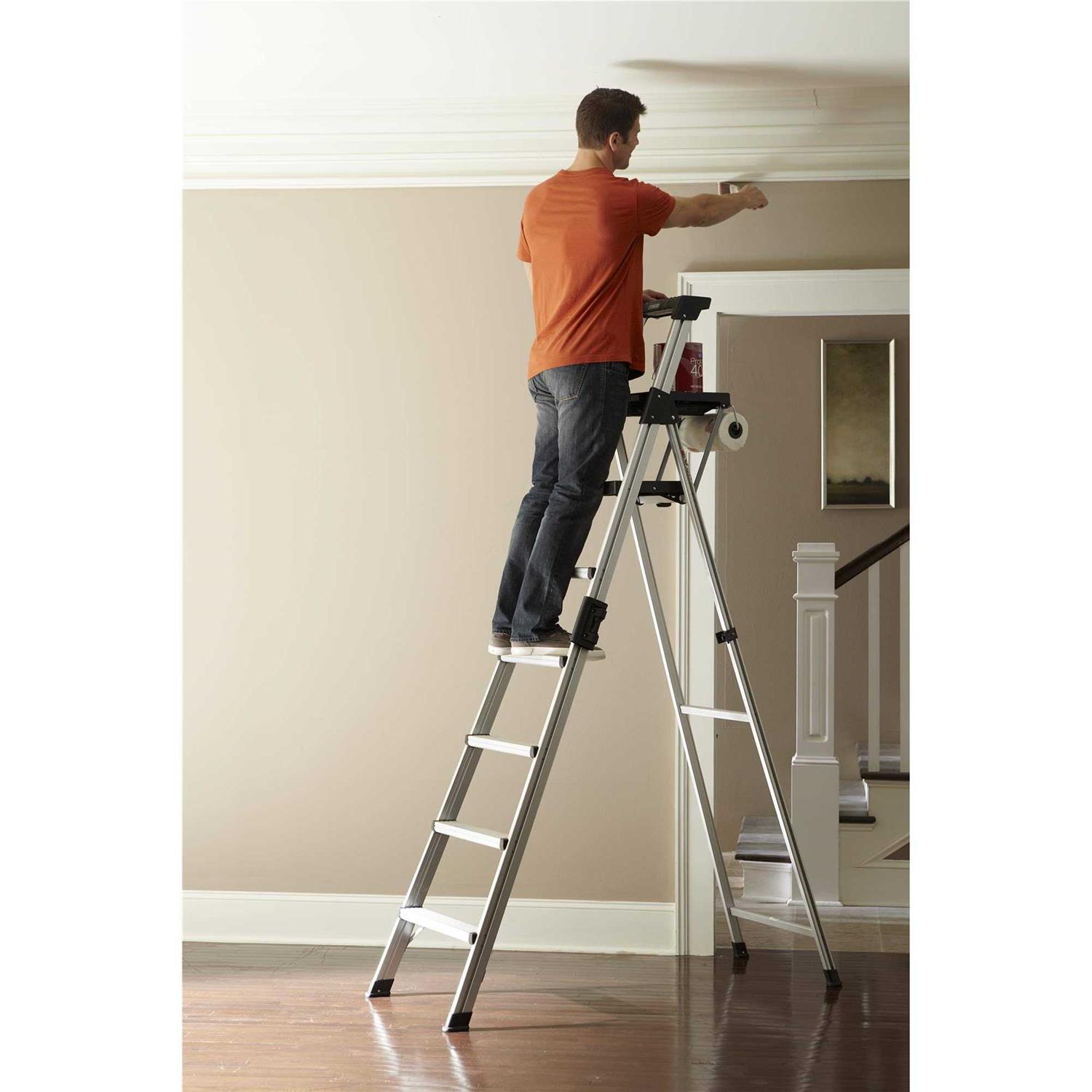 Cosco Signature Series 8 Ft. Aluminum Step Ladder - Cheap Fitting
