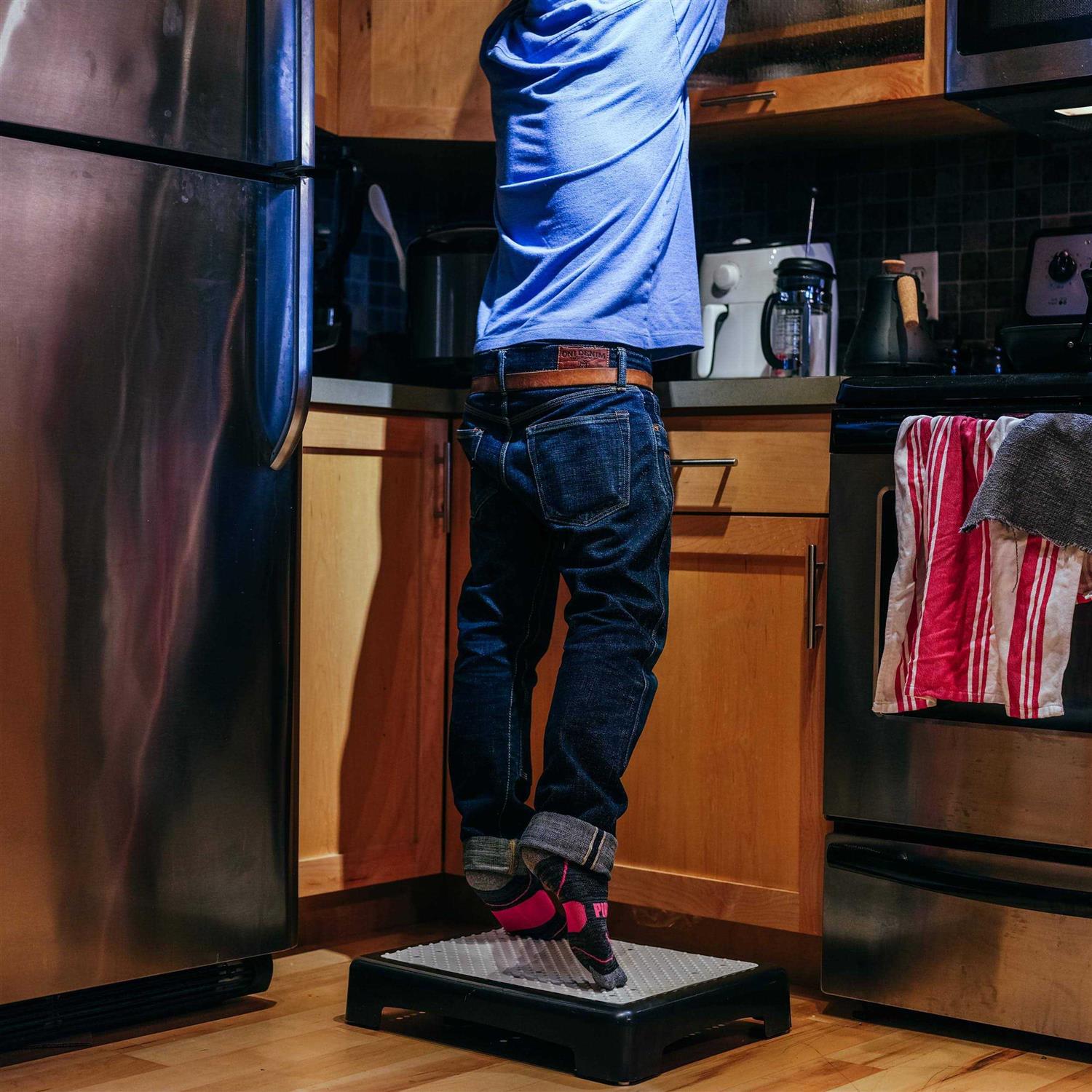 7Penn Heavy Duty Step Stool 3.5in Tall 450lb Capacity Adult Bedside Step Stool for High Beds for Adults and Elderly - Cheap Fitting