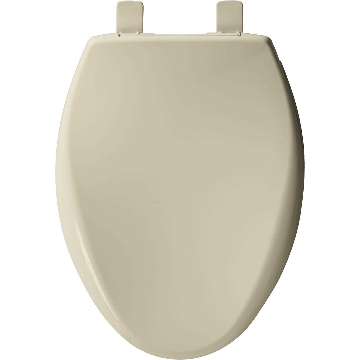 Bemis 1200E4 Affinity Elongated Plastic Toilet Seat - Cheap Fitting