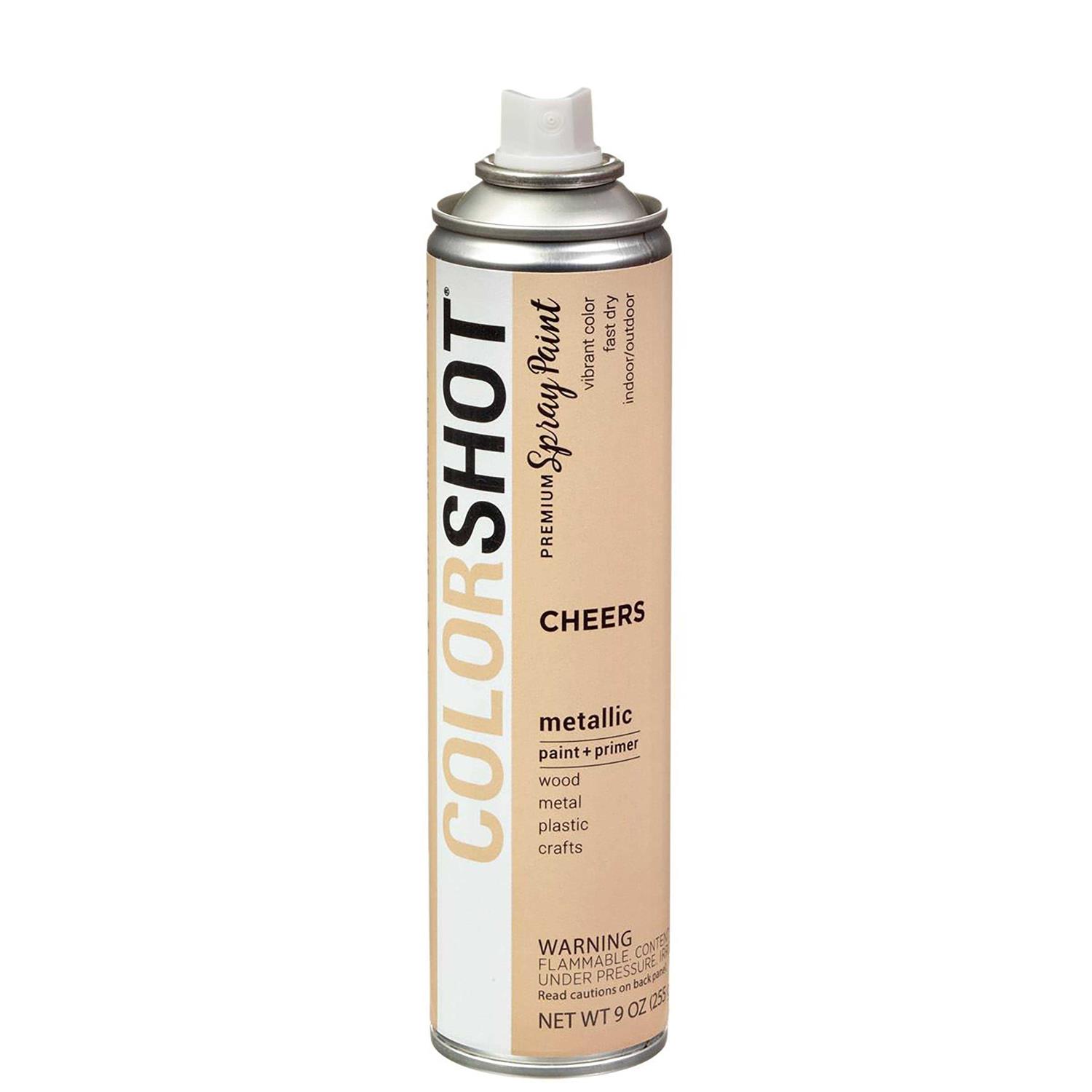 Colorshot Premium Metallic Spray Paint - Cheap Fitting