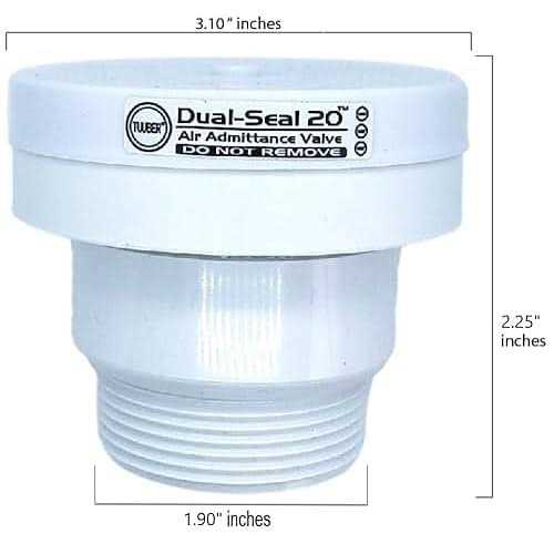1-1/2 inch Tuuber Vent 2x Superior Seal Air Admittance Valve - Cheap Fitting