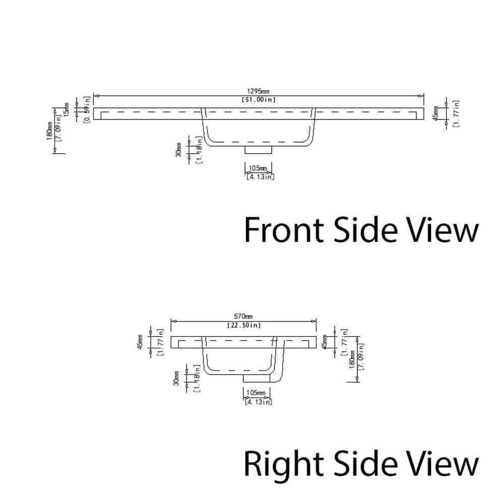 Dyconn Faucet 51 Inch Solid Surface Vanity Top - Cheap Fitting
