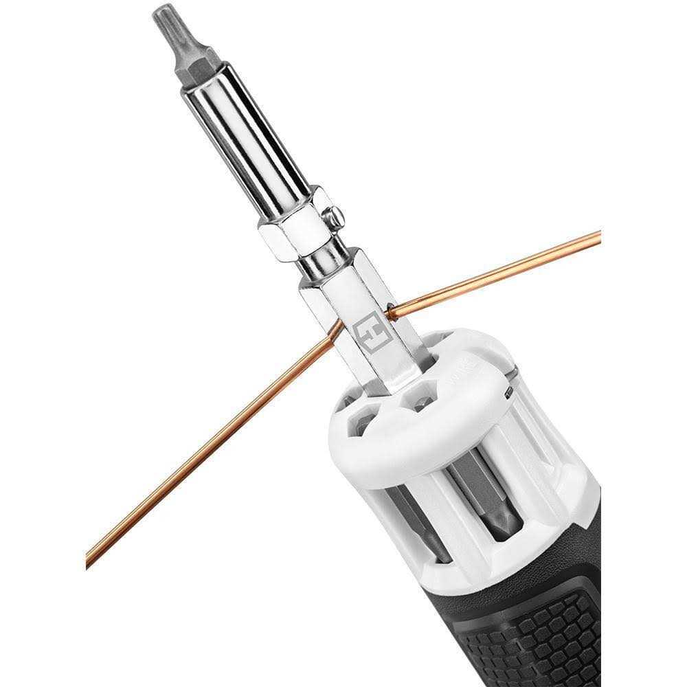 Hart 15-in-1 Quick-Change Screwdriver with Various Bits Wire Stripper & Bender - Cheap Fitting