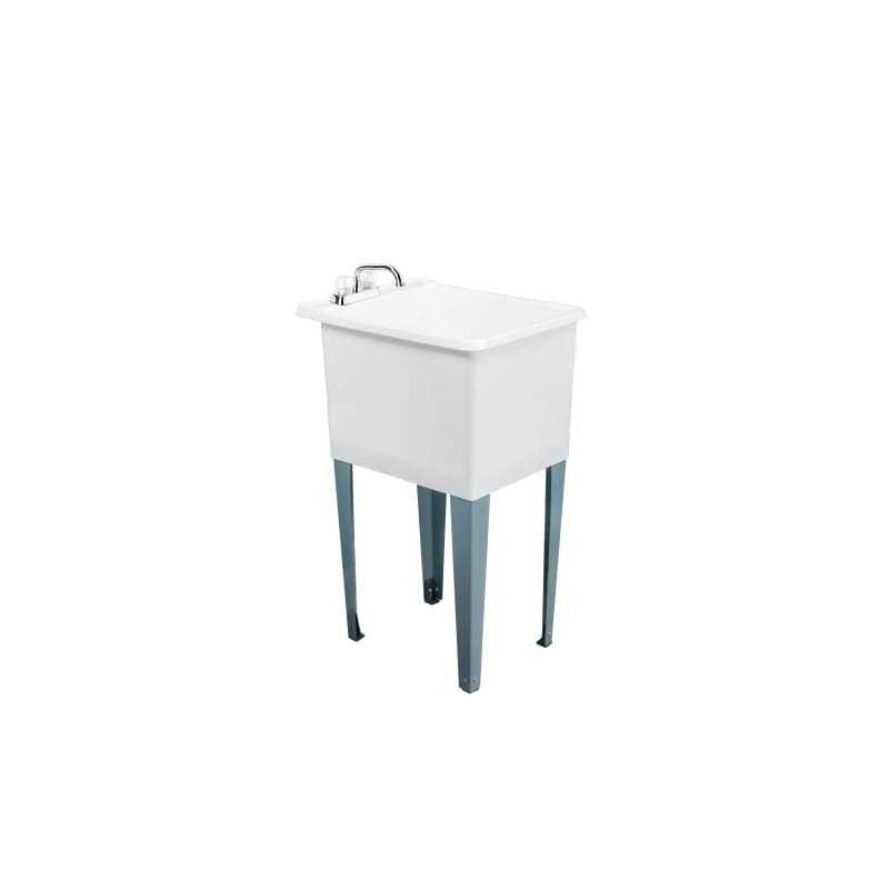 Tehila 4002028 43 x 17.5 x 23.25 in. Freestanding Thermoplastic Utility Sink - Cheap Fitting