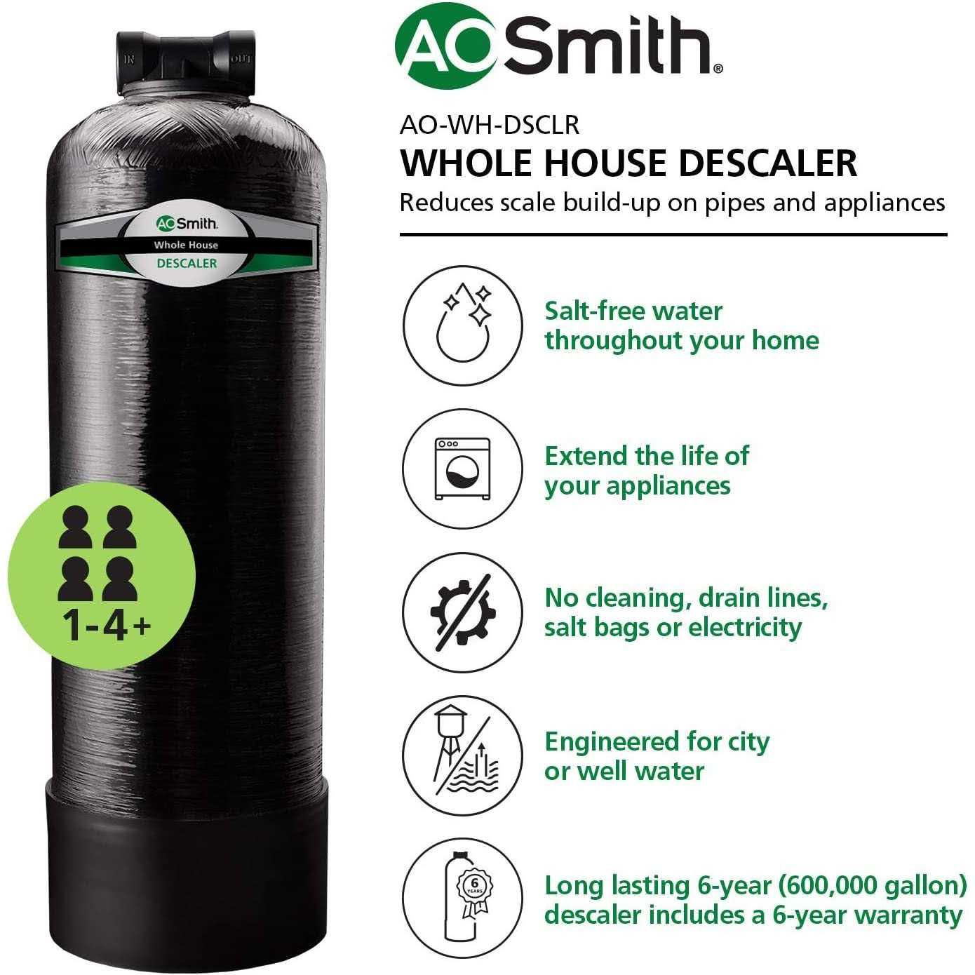 Ao Smith Whole House Water Softener Alternative - Cheap Fitting