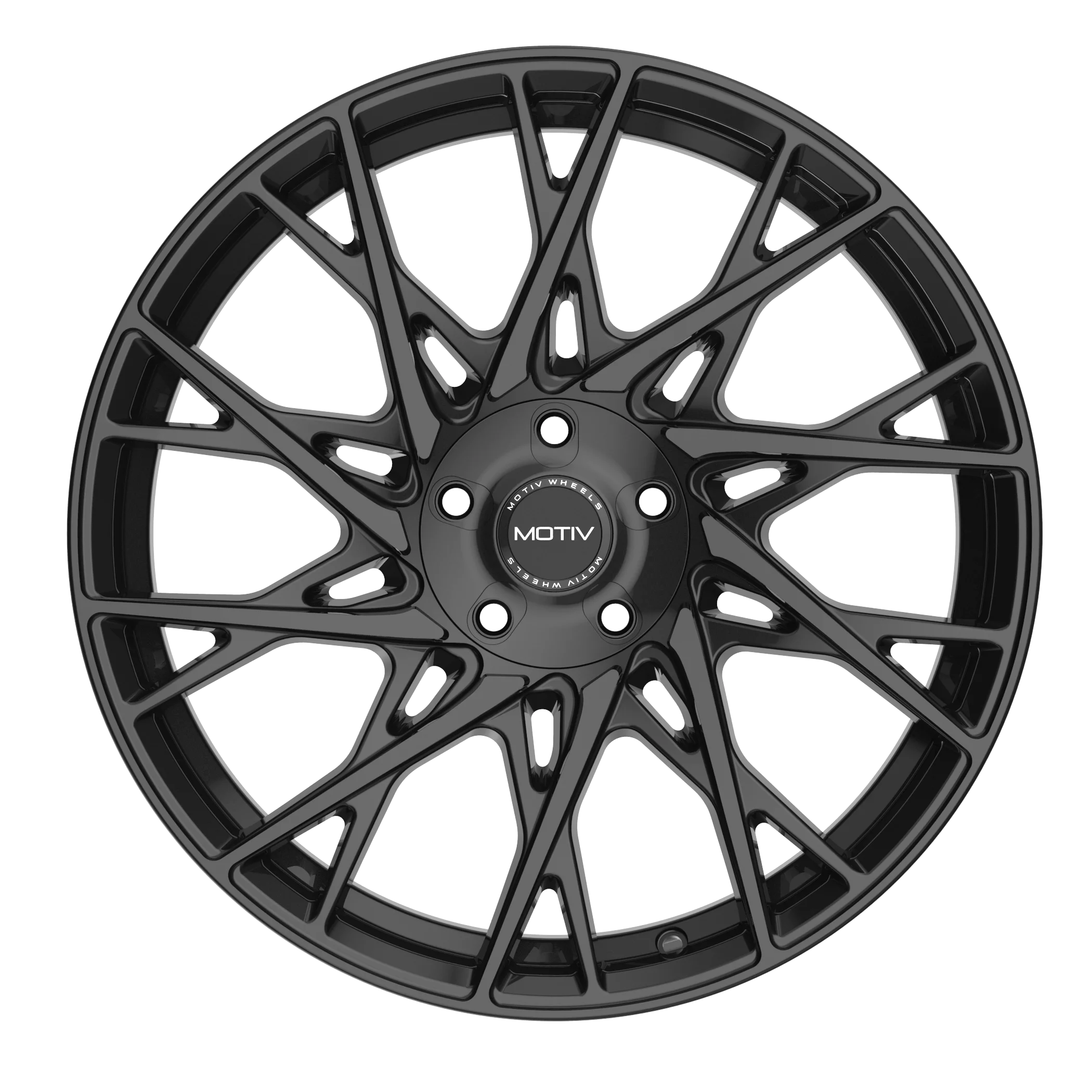 Motiv 17x7.5 5X4.50 430B Maestro Black Wheel Rim - Cheap Fitting