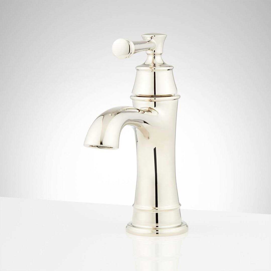 Signature Hardware Beasley Single-Hole Bathroom Faucet - Cheap Fitting
