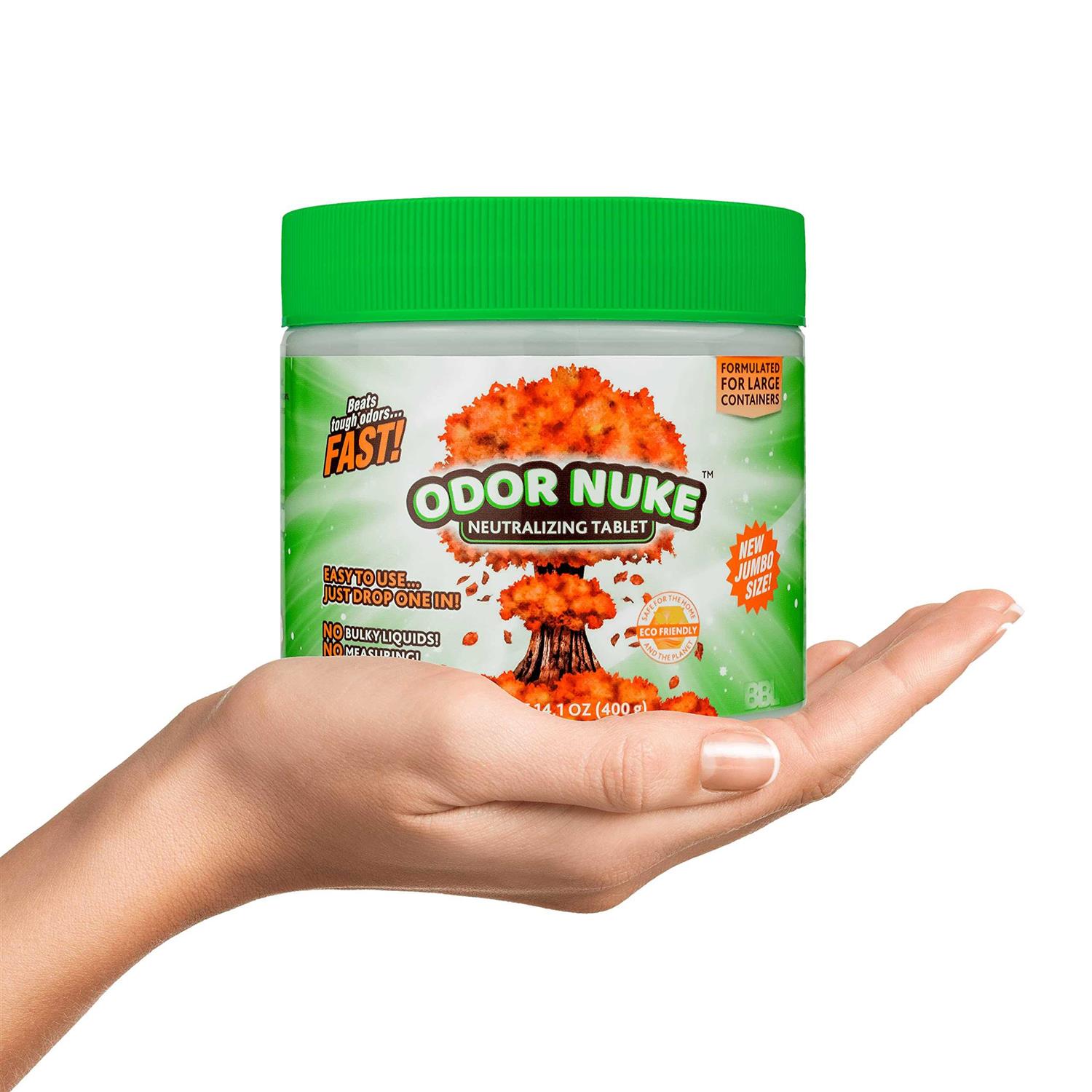 Odor Nuke Bedside Toilet Deodorizer Tablets Human Urine Odor Neutralizer For Large Portable Urinal Containers - Cheap Fitting