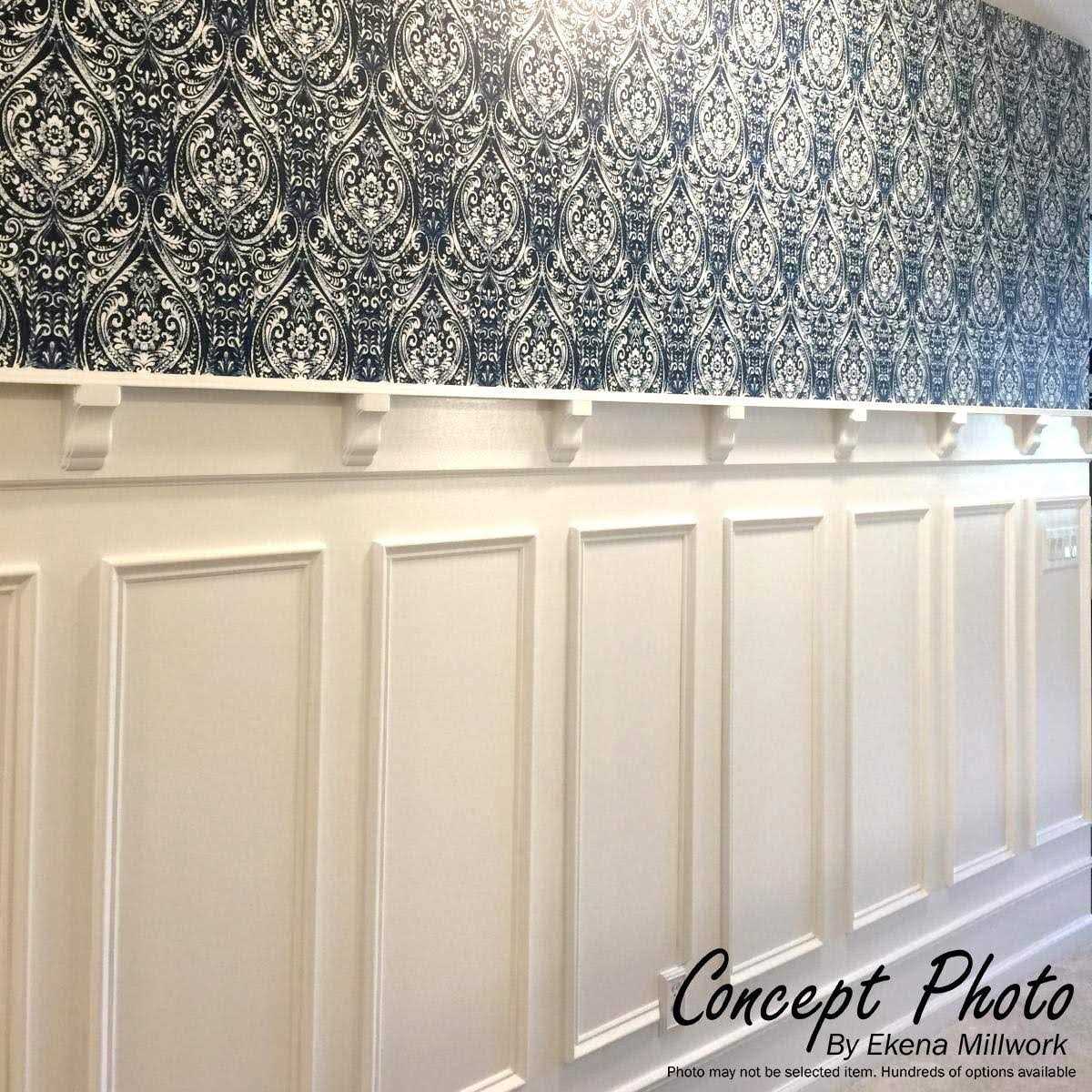 Ashford Molded Classic Wainscot Wall Panel Ekena Millwork - Cheap Fitting