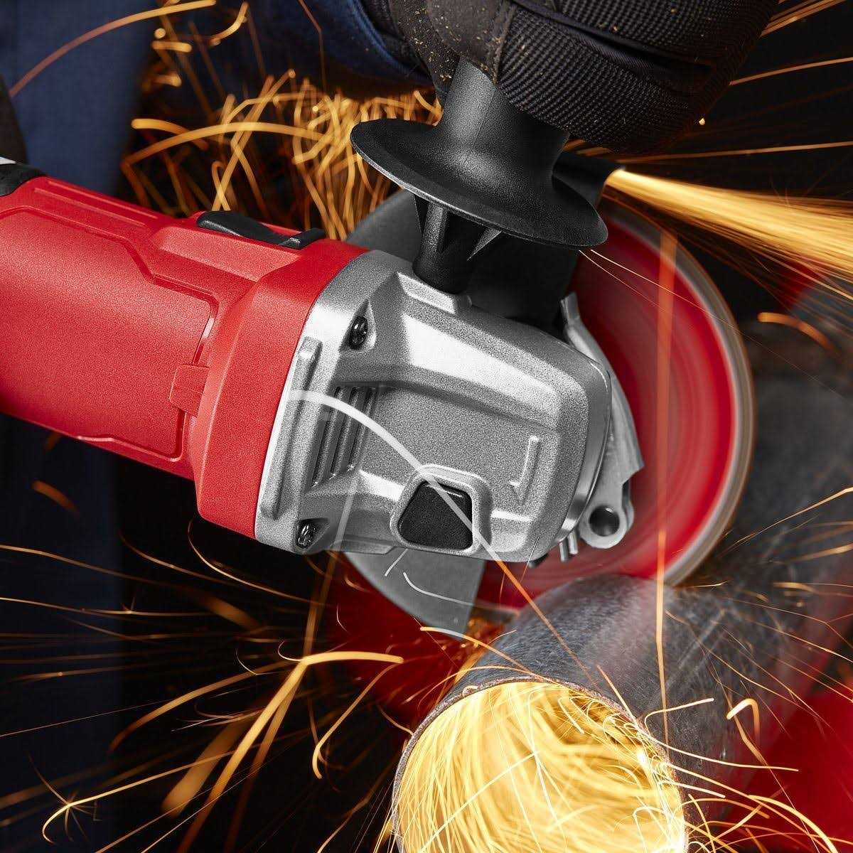 Bauer 7 Amp 4-1/2 in. Slide Switch Angle Grinder - Cheap Fitting