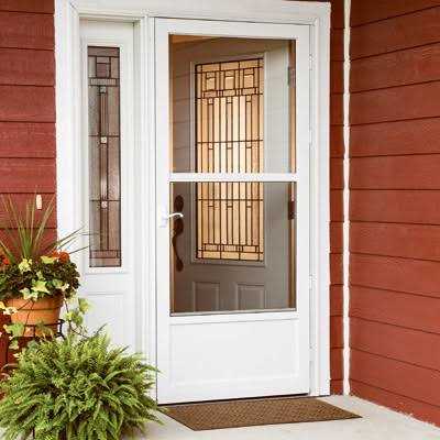 Larson Classic View Storm Door - Cheap Fitting