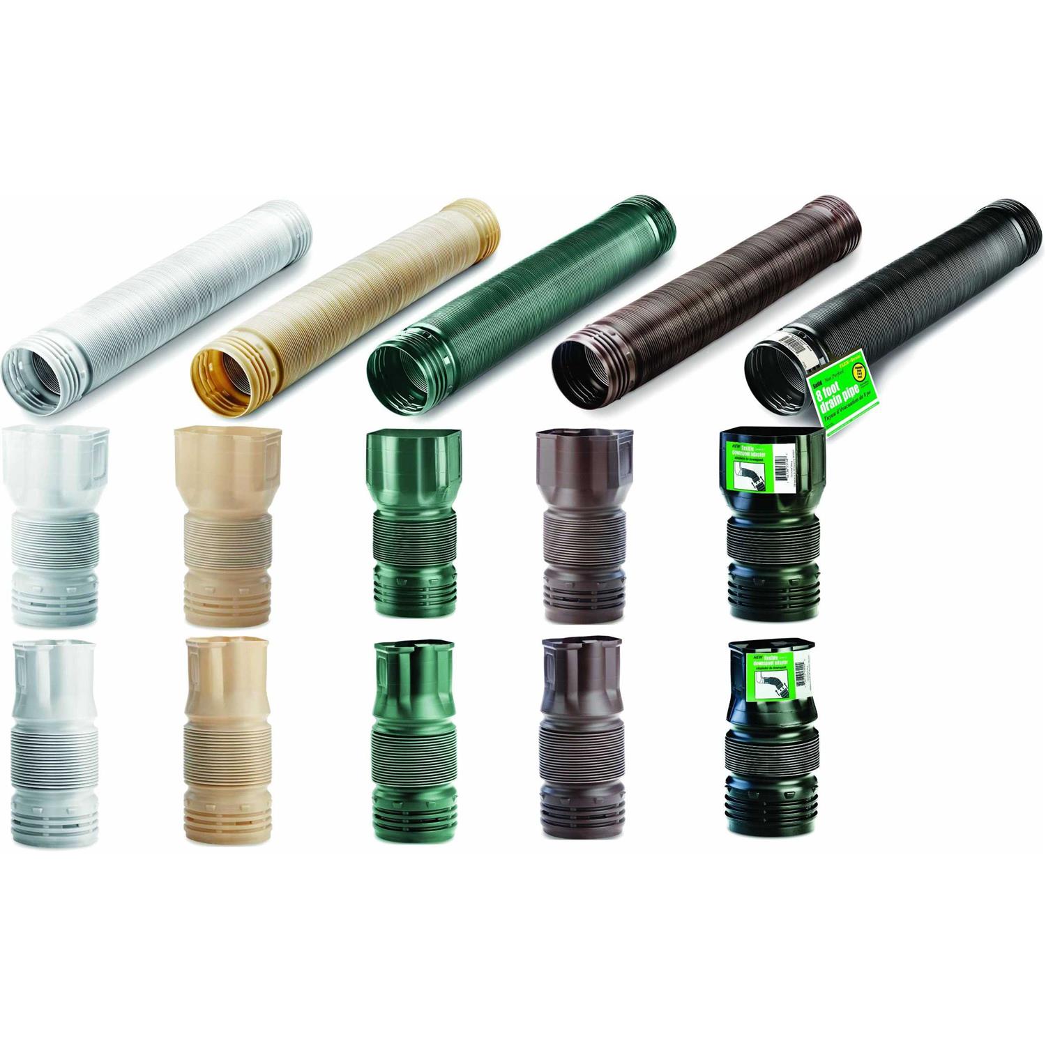 Flex-Drain ADP53102 Flexible Downspout Adapter - Cheap Fitting