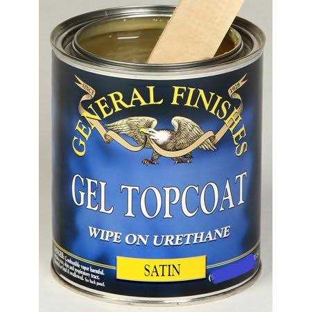 Gel Satin Topcoat General Finishes - Cheap Fitting
