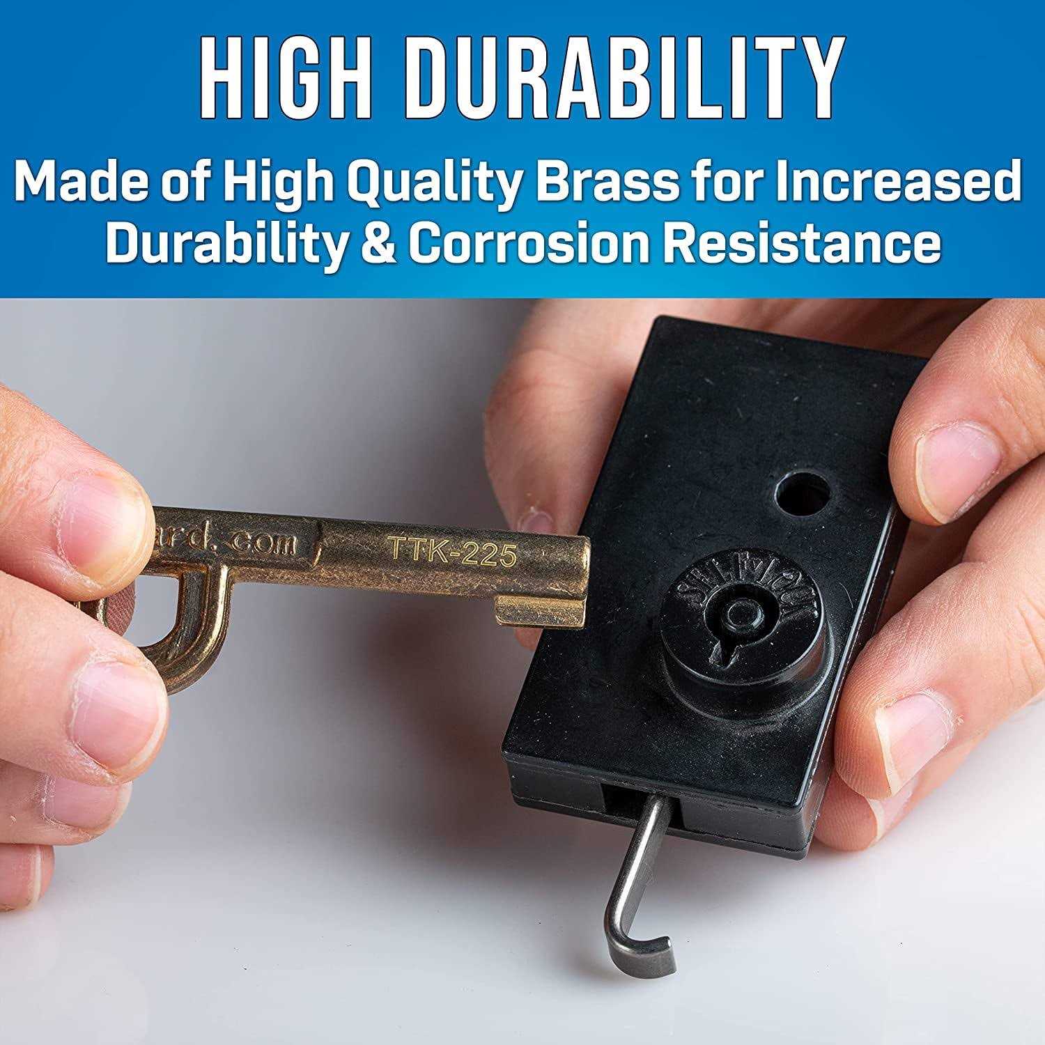 Jonard Tools TTK-225 P Key For Self Lock Pedestal Lock - Cheap Fitting