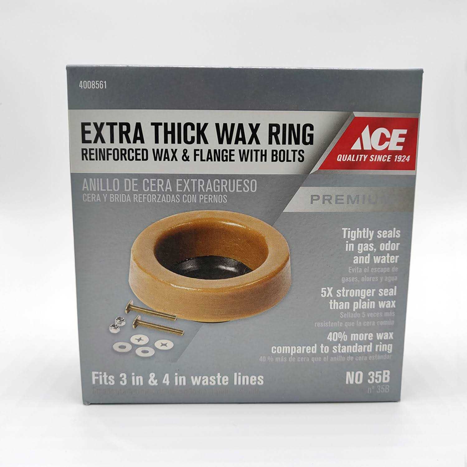 Ace Toilet Bowl Gasket with flange - Cheap Fitting