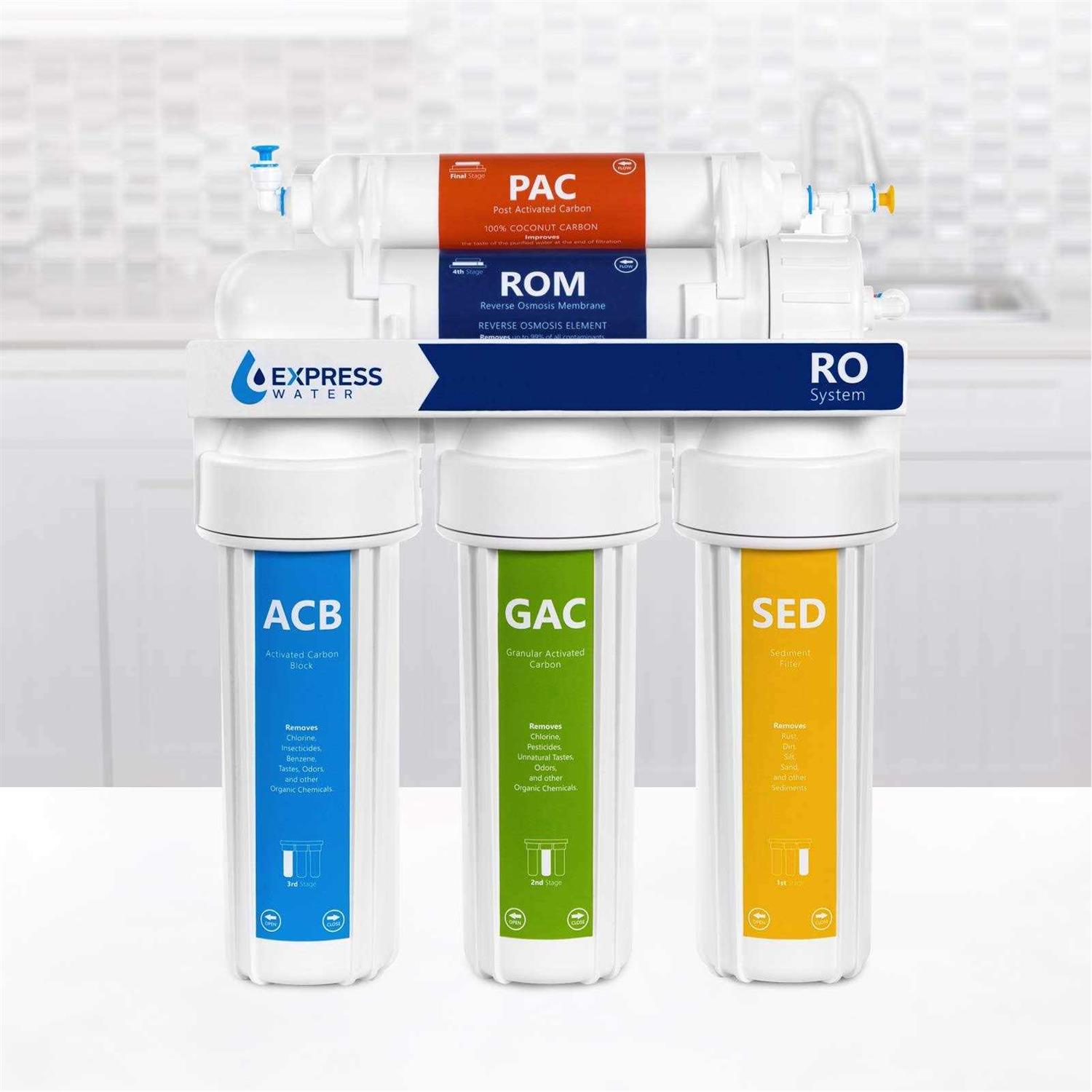 Express Water White Double O Ring Standard 10 Filter Housing for Water Filters + Reverse Osmosis RO Systems - Cheap Fitting