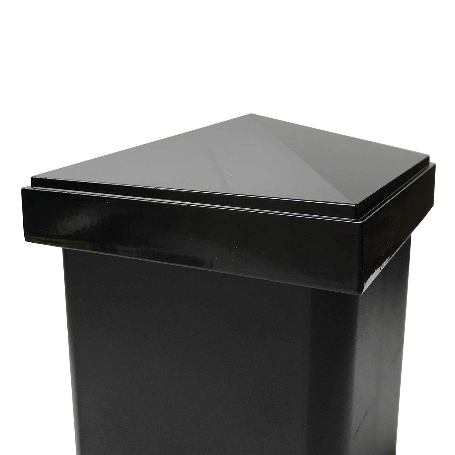 Decorex Hardware 4 x 4 Aluminium Pyramid Post Cap for Metal Posts - Cheap Fitting