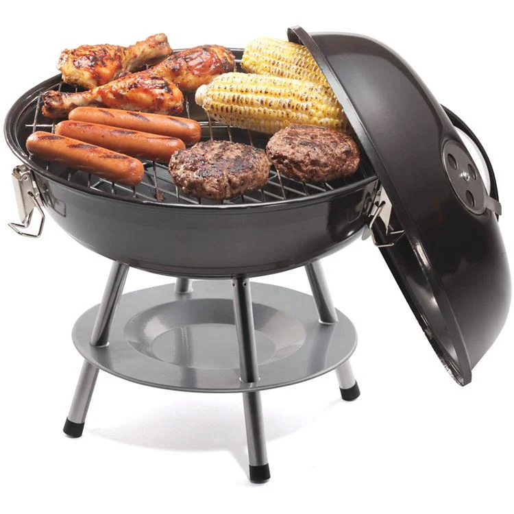 Cuisinart 14-In. Portable Charcoal Grill in Black - Cheap Fitting