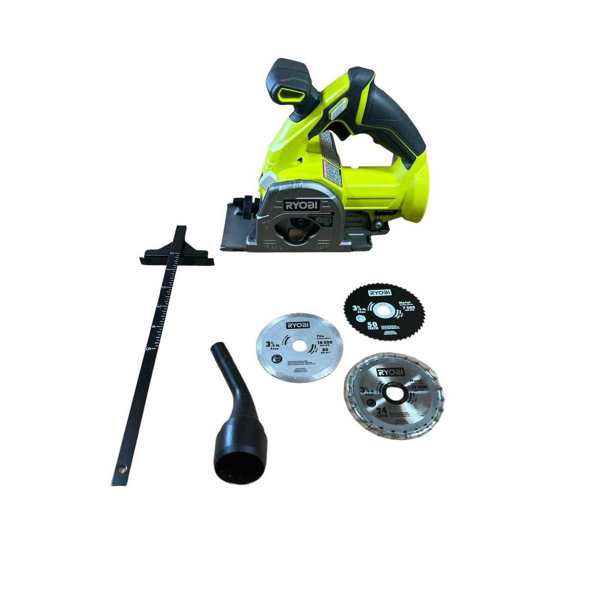 RYOBI ONE+ 18V Cordless 3-3/8 in. Multi-Material Plunge Saw - Cheap Fitting