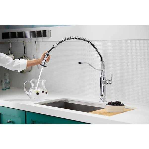Kohler K-77515-CP Tournant Kitchen sink Faucet - Cheap Fitting
