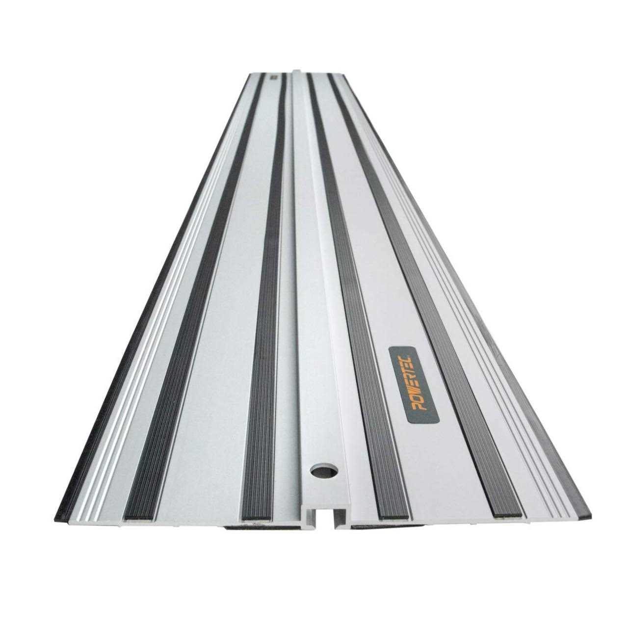 POWERTEC 55 in. Aluminum Guide Rail Joining Set Compatible with DeWalt Track Saws - Cheap Fitting