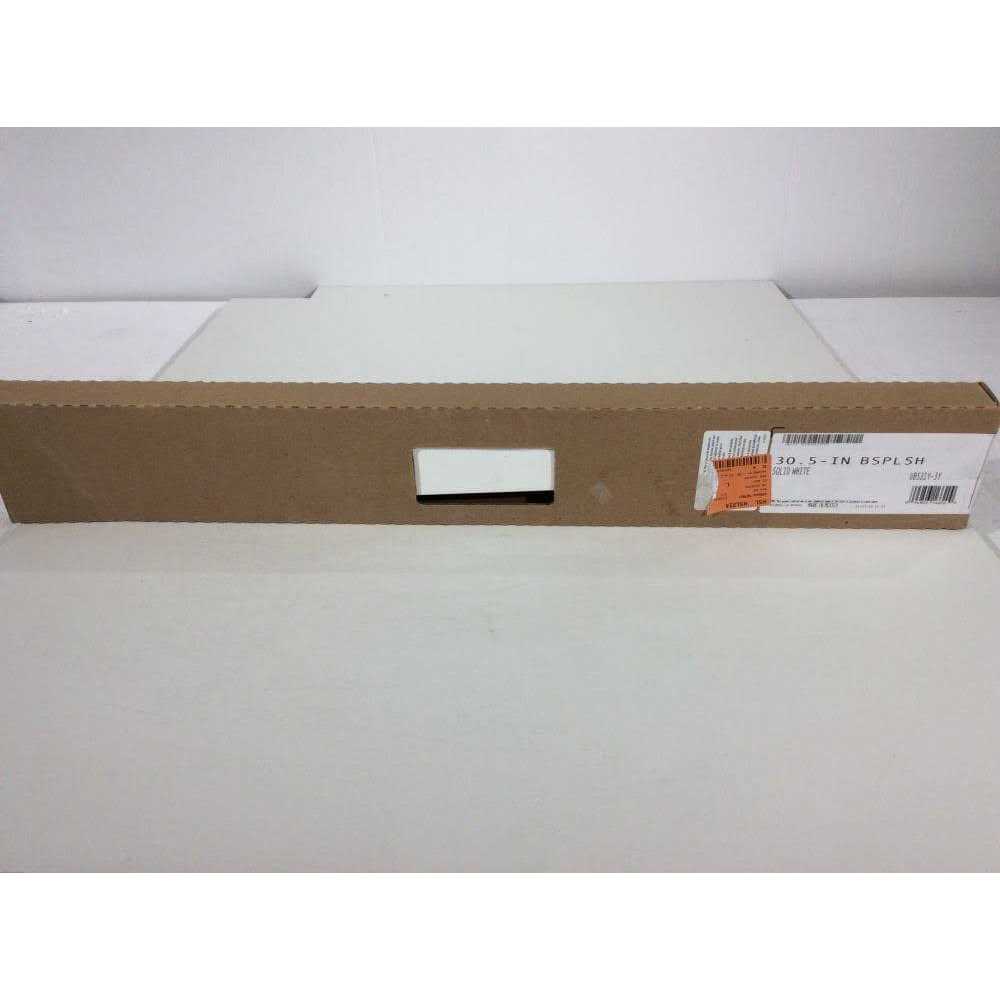 Cultured Marble Backsplash in White - Cheap Fitting