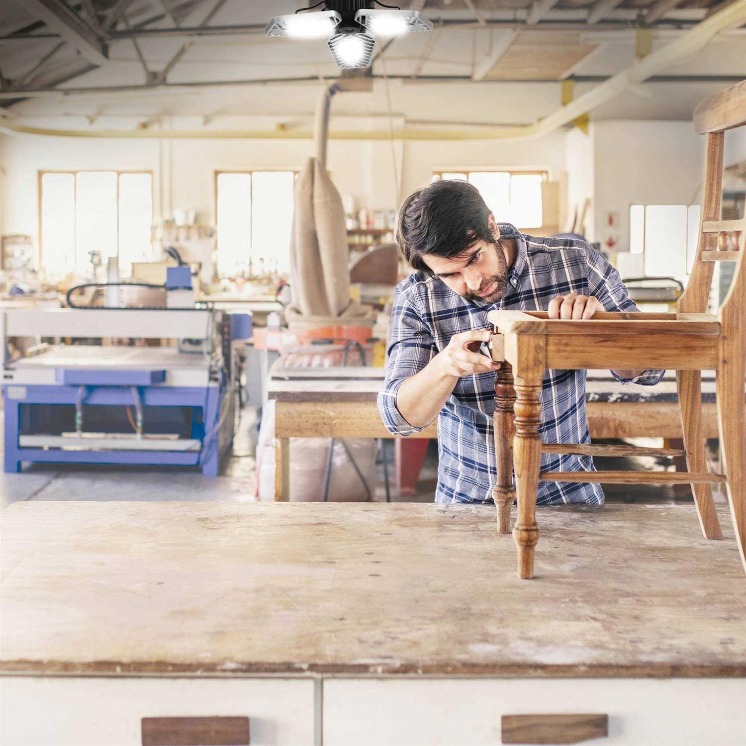 Beyond Bright LED Garage Light - Cheap Fitting