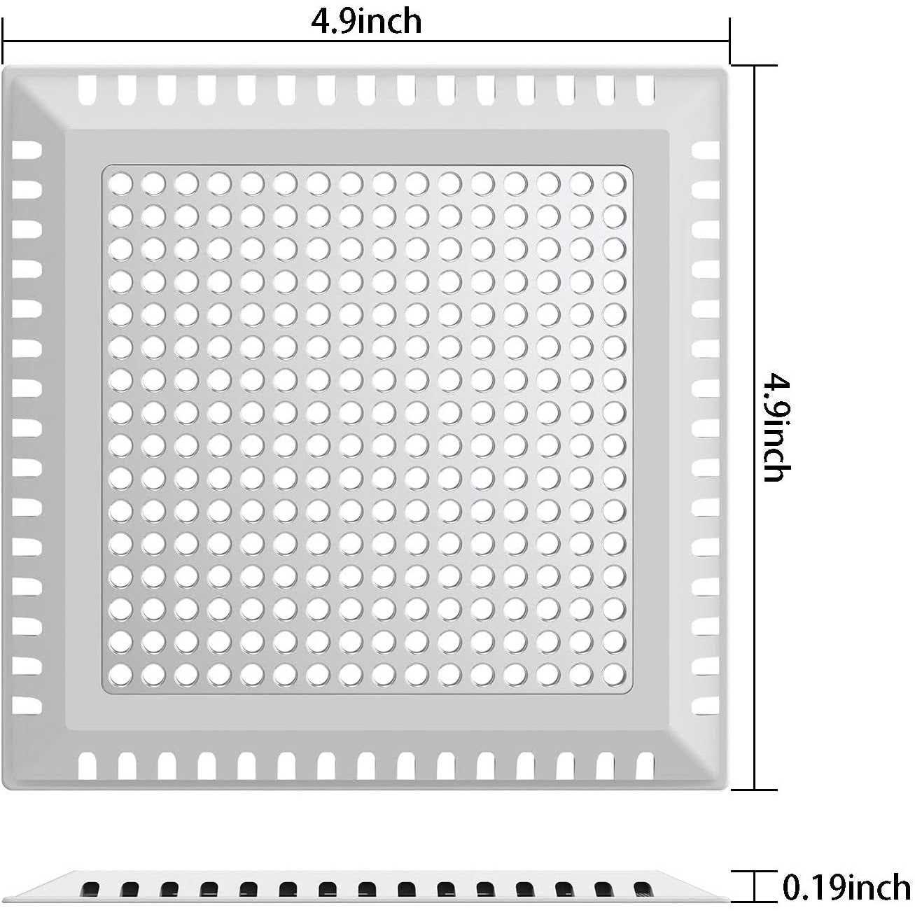 Aojuxix Shower Drain Hair Catcher/Drain Strainer/Shower Drain Cover for Bathroom Floor Drain - Cheap Fitting