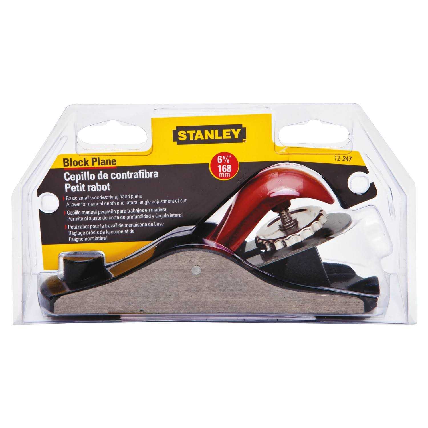 Stanley 12-247 Block Plane - Cheap Fitting