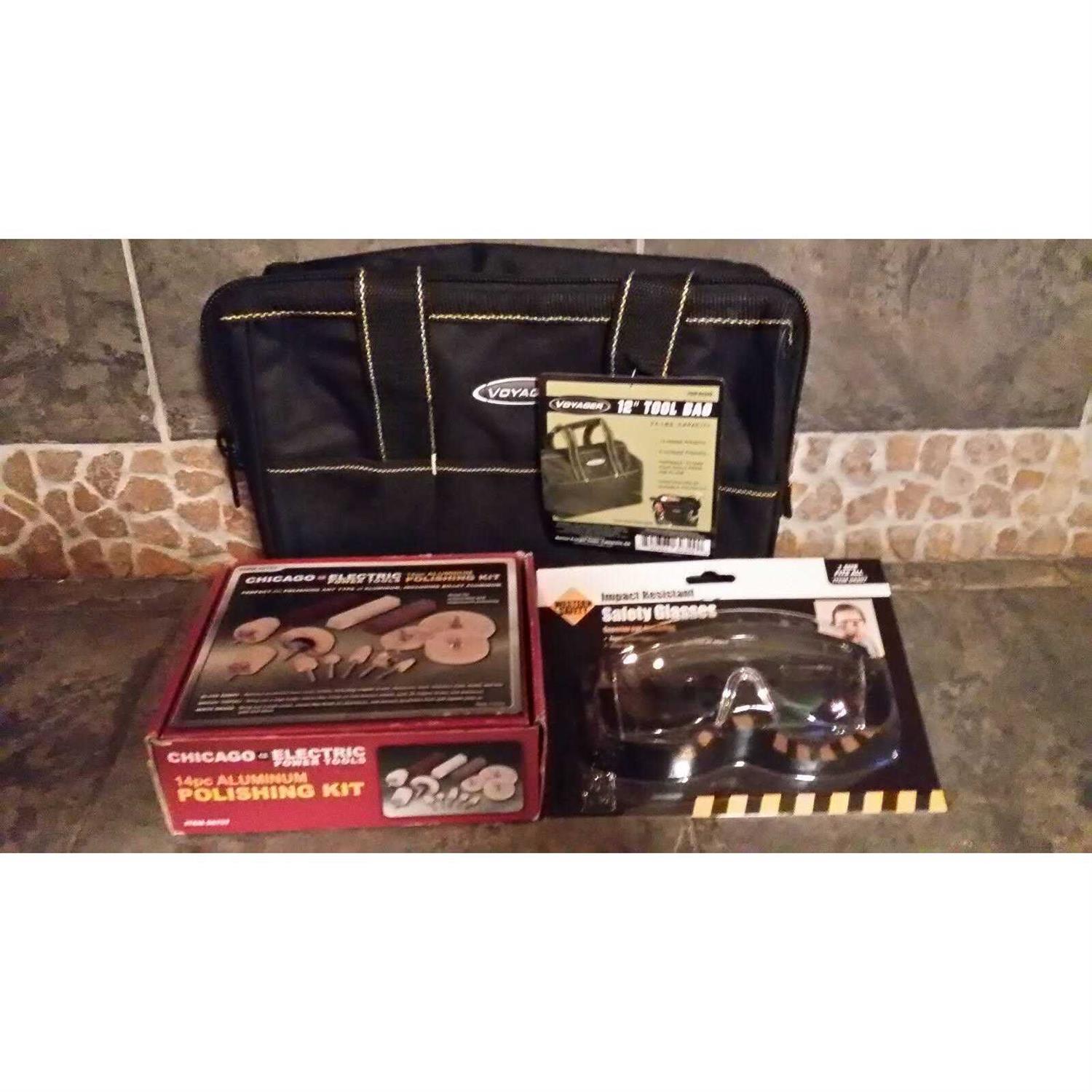 Chicago Electric Power Tools Assorted Aluminum Polishing Kit with 1/4 In. Shank - Cheap Fitting