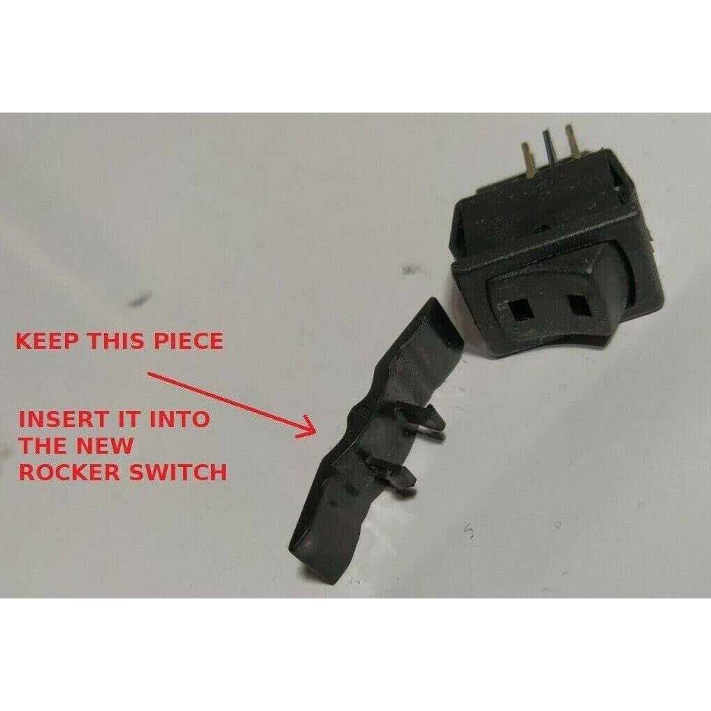 Replacement On Off Switch for Shop Vac with Oversized On/Off Push Button - Cheap Fitting